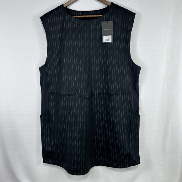 NWT Bad Birdie Dress Women's Large Black Cattail Mirabel Sleeveless Golf pockets - Picture 3 of 7